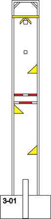 schematiche Darstellung von Bahn 3